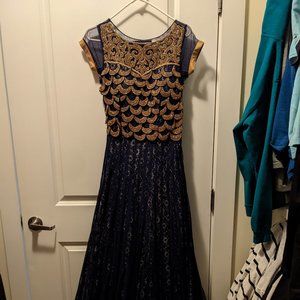 Floor Length Indian Anarkali/Gown